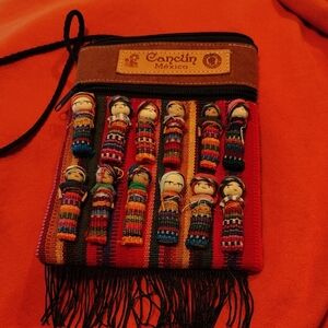 Colorful Mexican Doll Purse